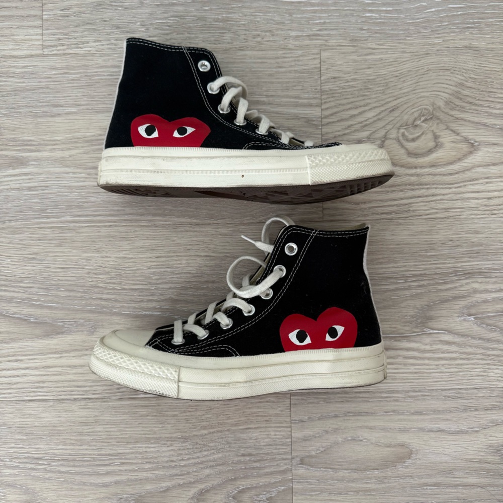 Comme des Garçons Converse High-Top Sneakers Size 6